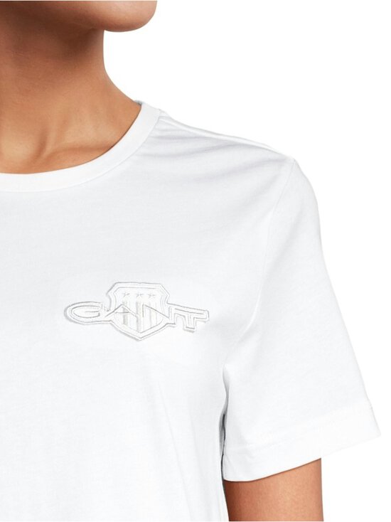 GANT - T-paita - 110 WHITE - photo 3 GANT - T-paita - 110 WHITE | Stockmann - photo 3
