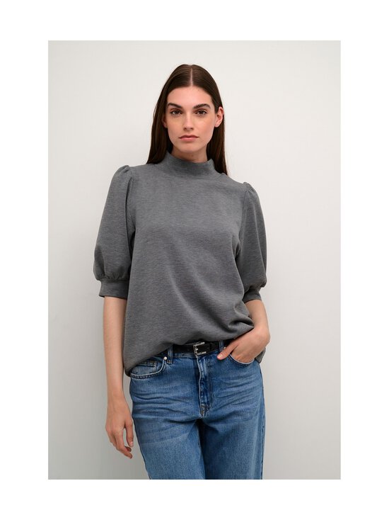 MY ESSENTIAL WARDROBE - Pluus 21 The Puff - 100379 DARK GREY MELANGE | Stockmann - photo 5