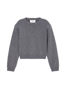 Róhe - Crewneck-neulepusero - MID GREY MELANGE | Stockmann