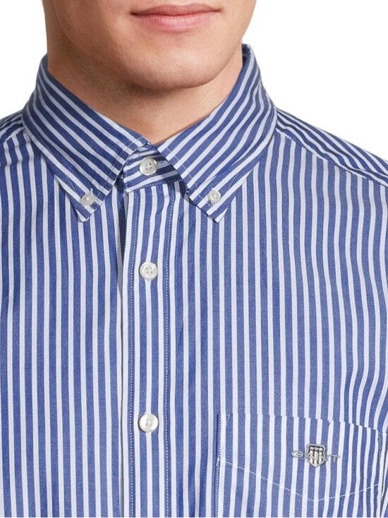 GANT - Poplin Stripe Regular Fit -kauluspaita - 436 COLLEGE BLUE - photo 5 GANT - Poplin Stripe Regular Fit -kauluspaita - 436 COLLEGE BLUE | Stockmann - photo 5