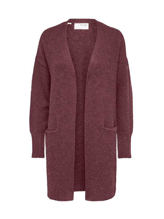 Selected - SlfLulu Long -neuletakki - TAWNY PORT DETAIL:MELANGE | Stockmann - photo 1