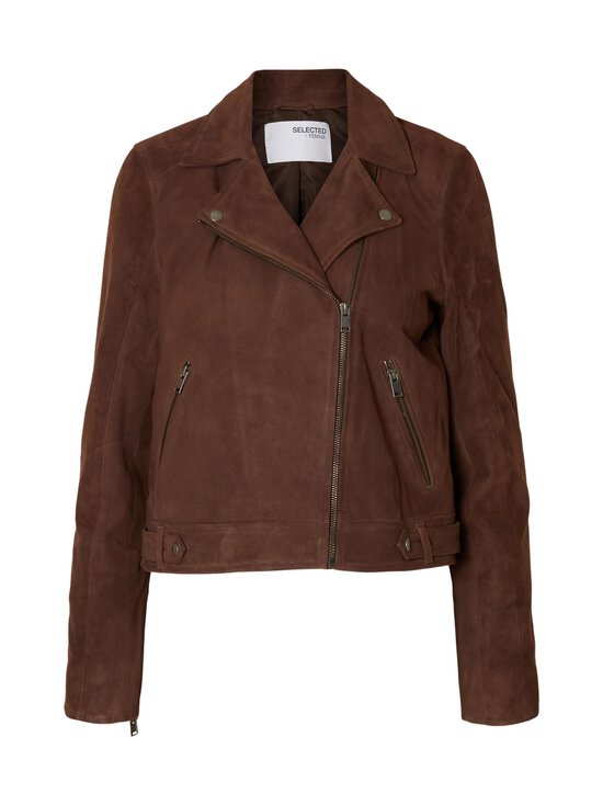 Selected - SlfKatie Suede -nahkatakki - CHESTNUT - photo 1 Selected - SlfKatie Suede -nahkatakki - CHESTNUT | Stockmann - photo 1