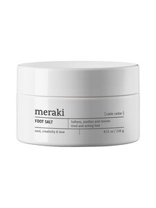 Meraki - Foot Salt Calm Cedar -jalkasuola 230 g | Stockmann