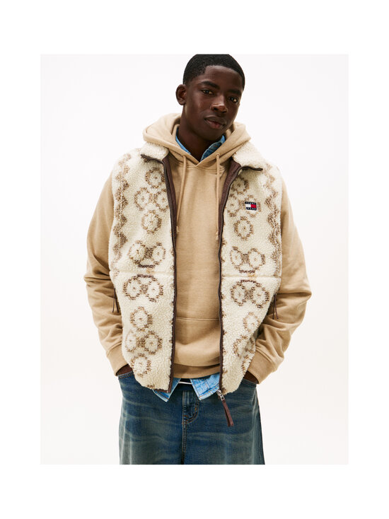 Tommy Jeans - Teddy-liivi - GW1 BLACK WALNUT AOP | Stockmann - photo 2