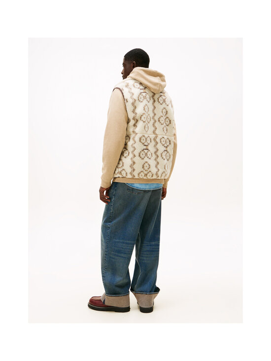 Tommy Jeans - Teddy-liivi - GW1 BLACK WALNUT AOP | Stockmann - photo 4