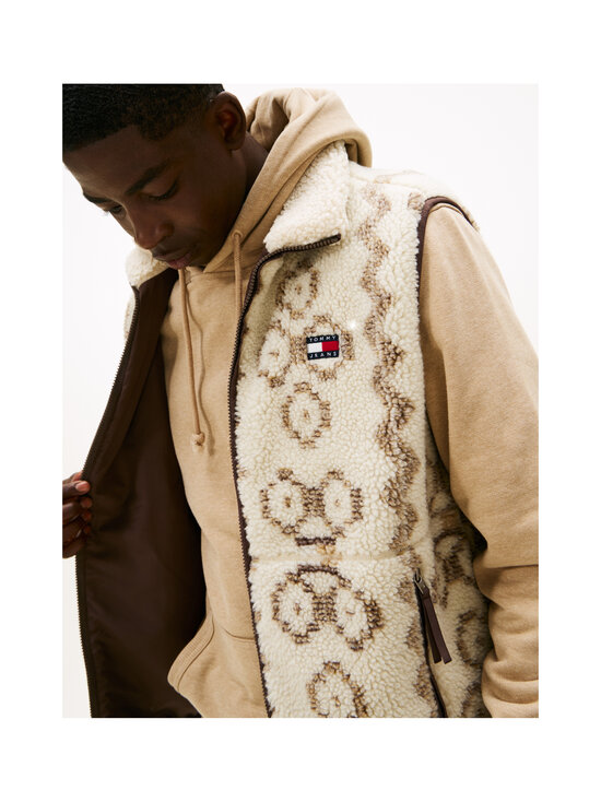 Tommy Jeans - Teddy-liivi - GW1 BLACK WALNUT AOP | Stockmann - photo 5