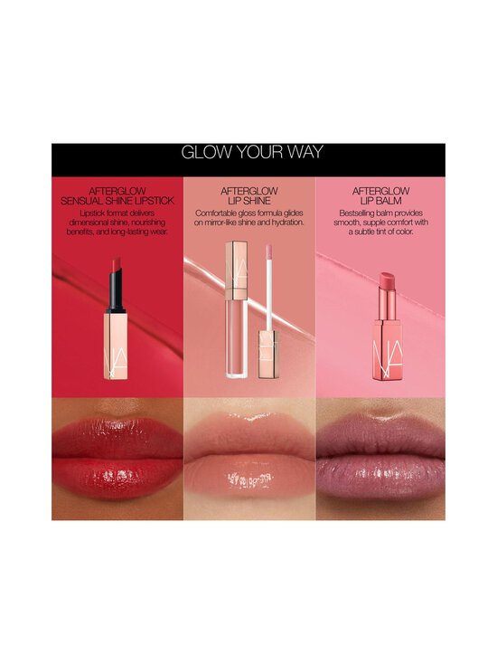 NARS - Afterglow Sensual Shine Lipstick -huulipuna 1.5 g - 222 VOLTAGE - photo 8 NARS - Afterglow Sensual Shine Lipstick -huulipuna 1.5 g - 222 VOLTAGE | Stockmann - photo 8