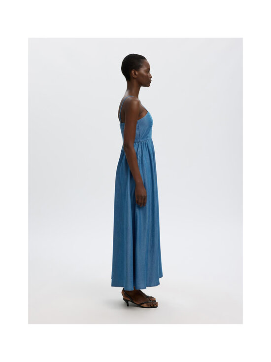 Selected - Selected SlfJanna Regular potītes garuma kleita - MEDIUM BLUE DENIM | Stockmann - photo 5