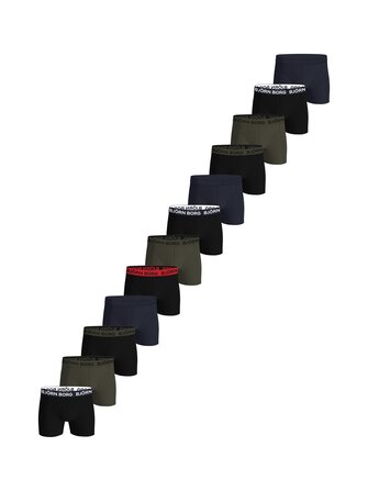 Cotton Stretch bokseršorti, 12 iepak. - Björn Borg