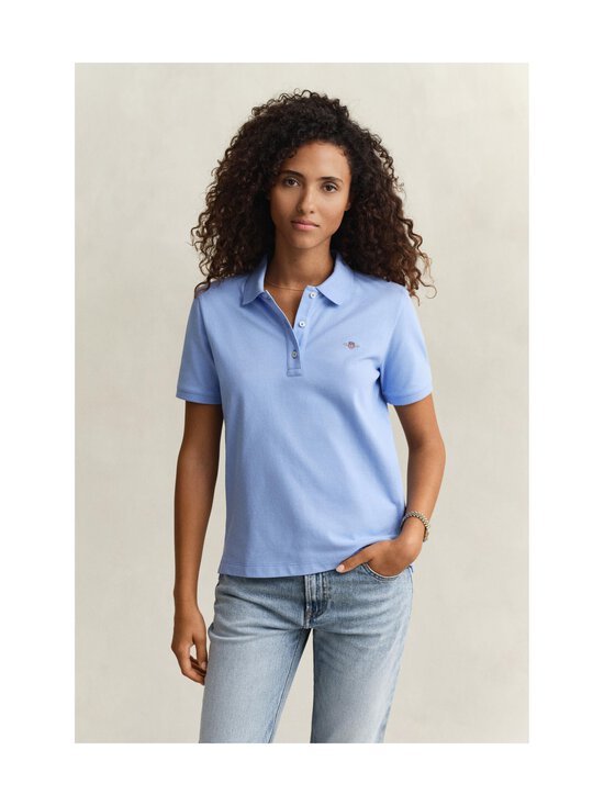 GANT - Reg Shield -pikeepaita - 424 HYDRANGEA BLUE | Stockmann - photo 2