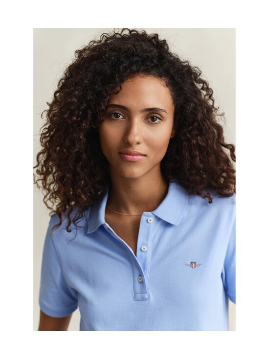 GANT - Reg Shield -pikeepaita - 424 HYDRANGEA BLUE | Stockmann - photo 4