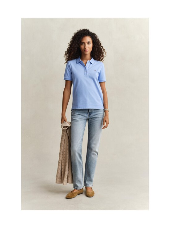 GANT - Reg Shield -pikeepaita - 424 HYDRANGEA BLUE | Stockmann - photo 5