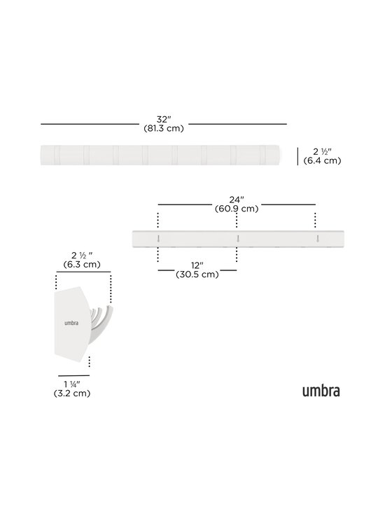 Umbra - Nagi Flip 8 - WHITE/WHITE | Stockmann - photo 8