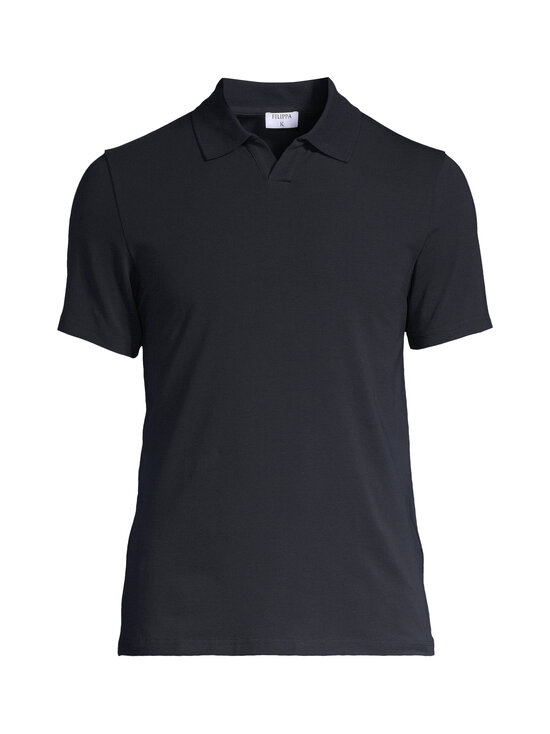 Filippa K - Stretch Cotton -pikeepaita - NULL NAVY NAVY | Stockmann - photo 1