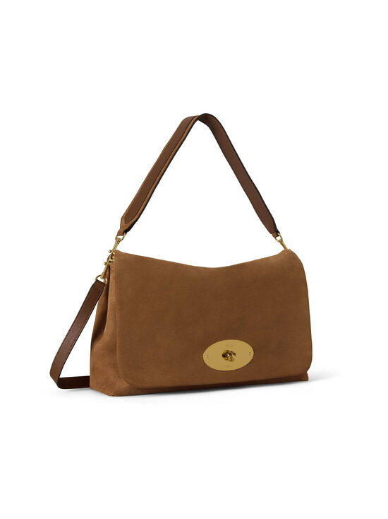 Mulberry - Õlakott Large Delilah Flap Suede - G924 VINTAGE OAK | Stockmann - photo 3