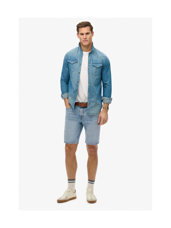 Superdry - Vintage Straight džinsa šorti - F2G FAIRFIELD LIGHT BLUE | Stockmann - photo 4
