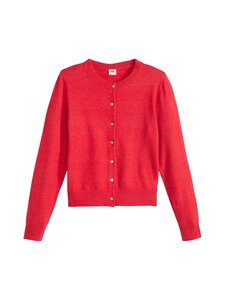 Levi's - Tara Super Soft Crewneck kardiganjaka - 253 TRUE RED | Stockmann