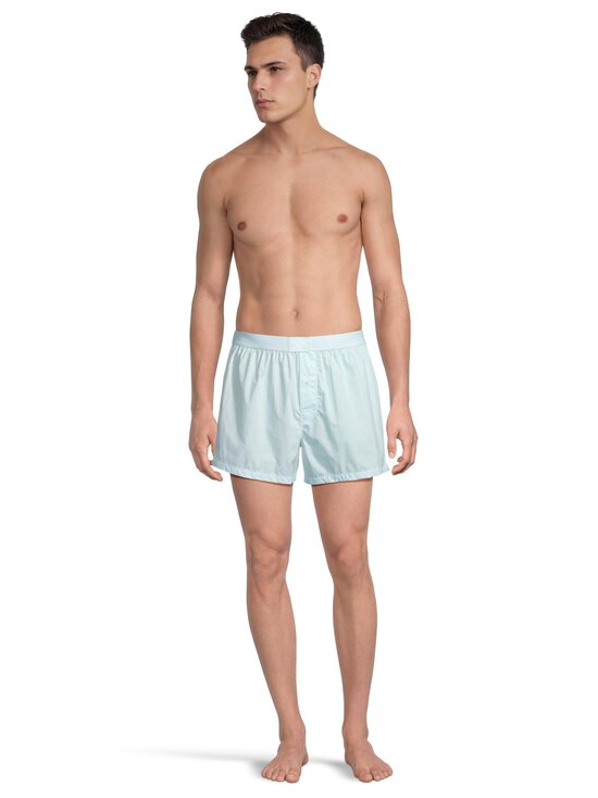 Emporio Armani - Woven Boxer -alushousut 2 -pack - MB522 S.STR.AQUA/B.STR.ORION | Stockmann - photo 3