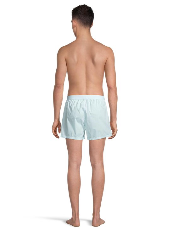 Emporio Armani - Woven Boxer -alushousut 2 -pack - MB522 S.STR.AQUA/B.STR.ORION | Stockmann - photo 4