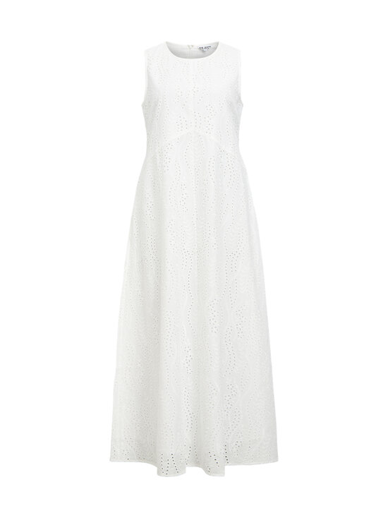 Object - ObjJovanna O-Neck Long -mekko - CLOUD DANCER | Stockmann - photo 1