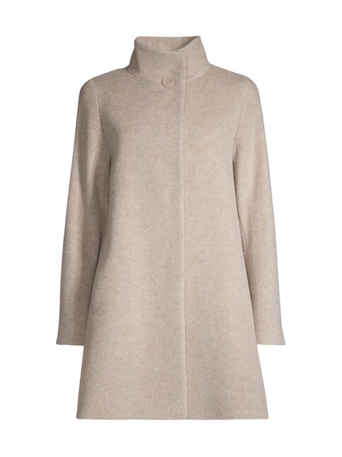 05 TAUPE Cinzia Rocca Icons Classic Stand Collar villakangastakki 42 05-taupe-cinzia-rocca-icons-classic-stand-collar-villakangastakki-42