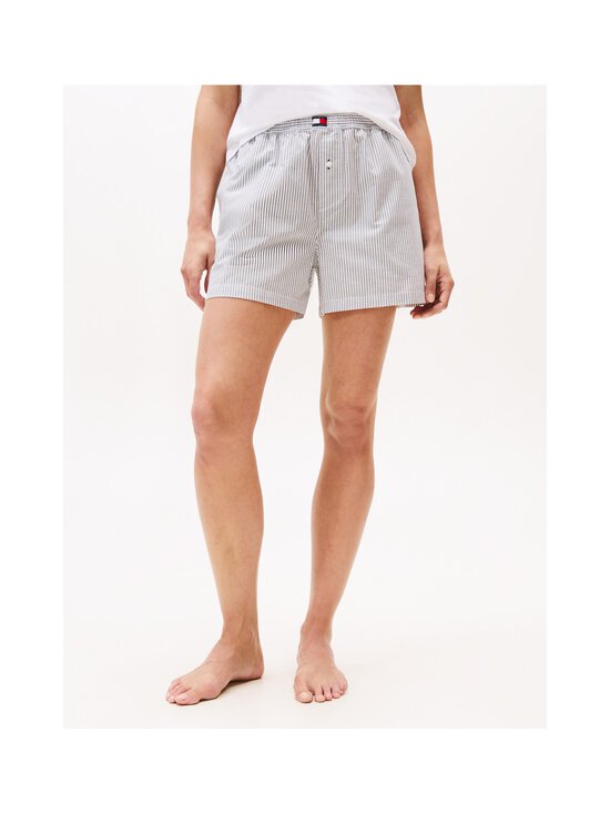Tommy Hilfiger - Oxford Striped -pyjamashortsit - 0GZ BLUE | Stockmann - photo 2