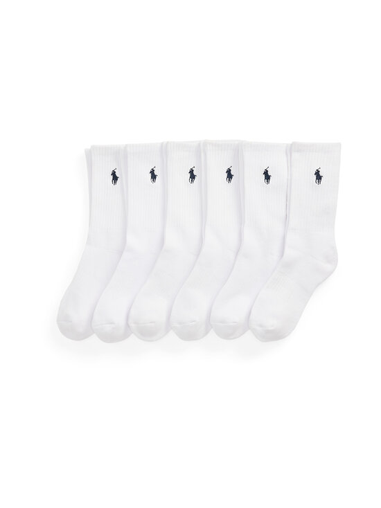 Polo Ralph Lauren - Crew-sukat 6-pack - WHITE | Stockmann - photo 1