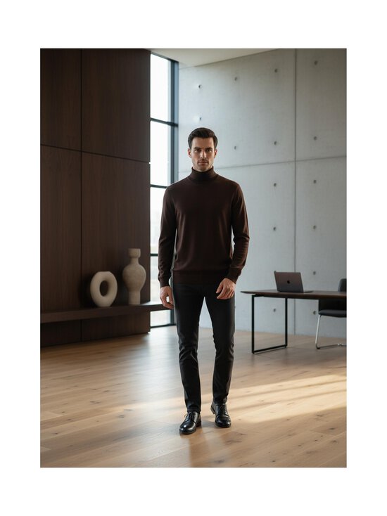 Selected - SlhTray Merino Roll Neck -neule - DEMITASSE | Stockmann - photo 2