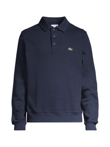 Lacoste - Pikeemallinen collegepaita - 166 NAVY BLUE | Stockmann