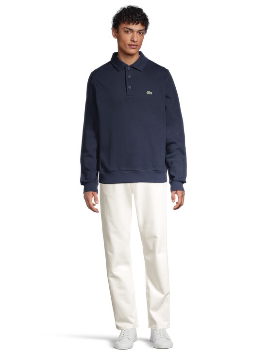 Lacoste - Pikeemallinen collegepaita - 166 NAVY BLUE | Stockmann - photo 2