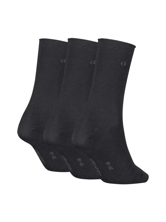 Calvin Klein - Rolltop zeķes 3-pāri - 001 BLACK - photo 2 Calvin Klein - Rolltop zeķes 3-pāri - 001 BLACK | Stockmann - photo 2