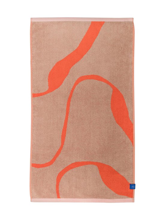 Mette Ditmer Denmark - Nova Arte -pyyhe 70 x 133 cm - 16 LATTE / ORANGE | Stockmann - photo 1
