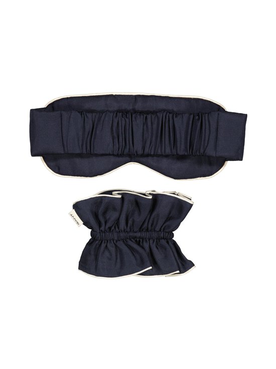 GANT - Silkkinen uninaamio ja hiusdonitsi lahjapakkauksessa - 433 EVENING BLUE | Stockmann - photo 2