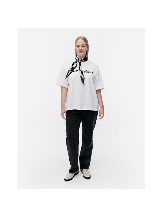 Marimekko - Veisto logo T-krekls - 019 WHITE, BLACK - photo 2 Marimekko - Veisto logo T-krekls - 019 WHITE, BLACK | Stockmann - photo 2