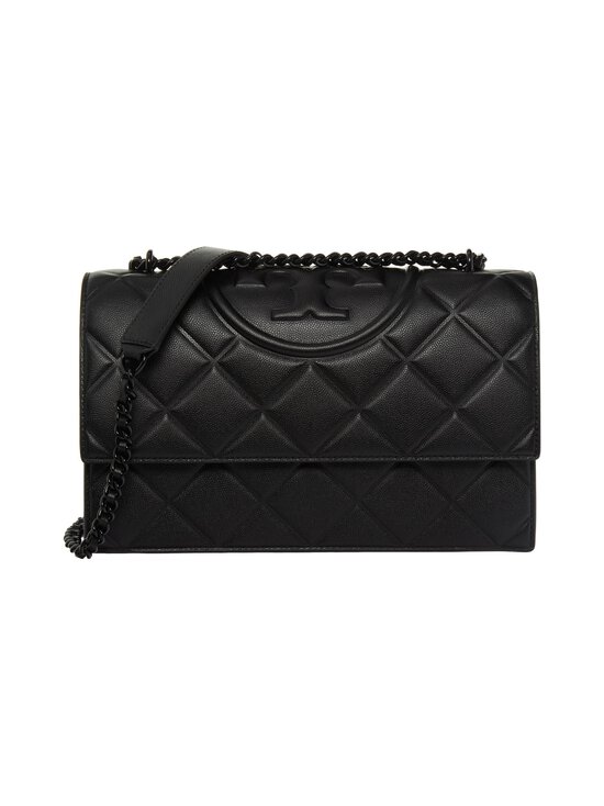 Tory Burch - Fleming Convertible ādas soma - 001 BLACK/BLACK - photo 1 Tory Burch - Fleming Convertible ādas soma - 001 BLACK/BLACK | Stockmann - photo 1