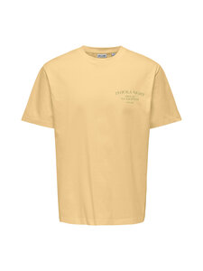 Only & Sons - OnsFred Life Relax Print t-paita - SUNLIGHT PRINT:TEQUILA NIGHT | Stockmann