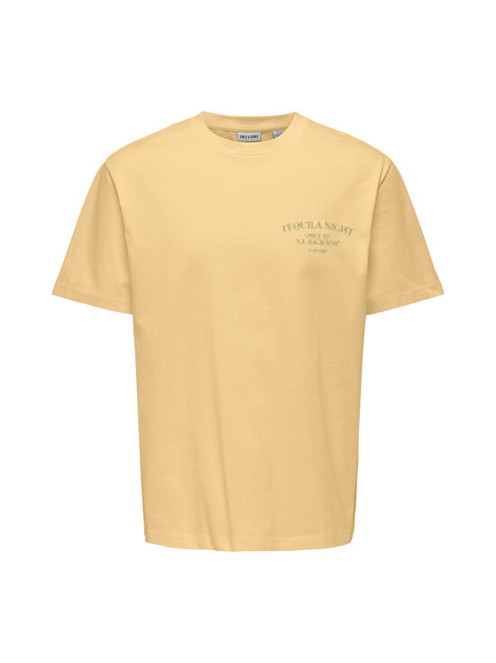 Only & Sons - OnsFred Life Relax Print t-paita - SUNLIGHT PRINT:TEQUILA NIGHT | Stockmann - photo 1