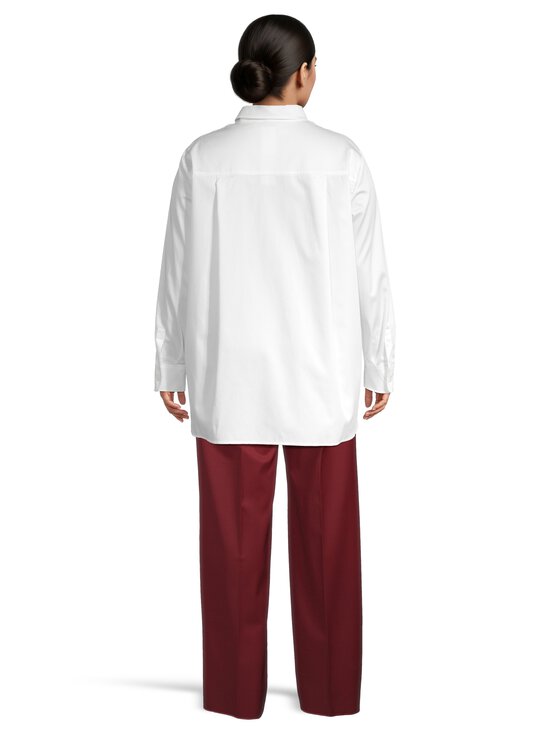 Marina Rinaldi - MrvLord-puuvillasatiinipaita - 002 IVORY | Stockmann - photo 3