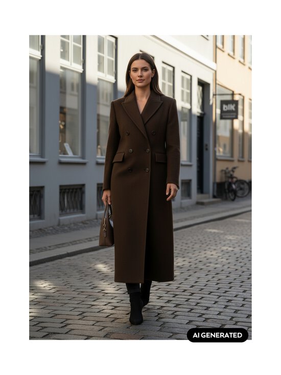 Andiata - Angie vilnas mētelis - 064 ESPRESSO | Stockmann - photo 6