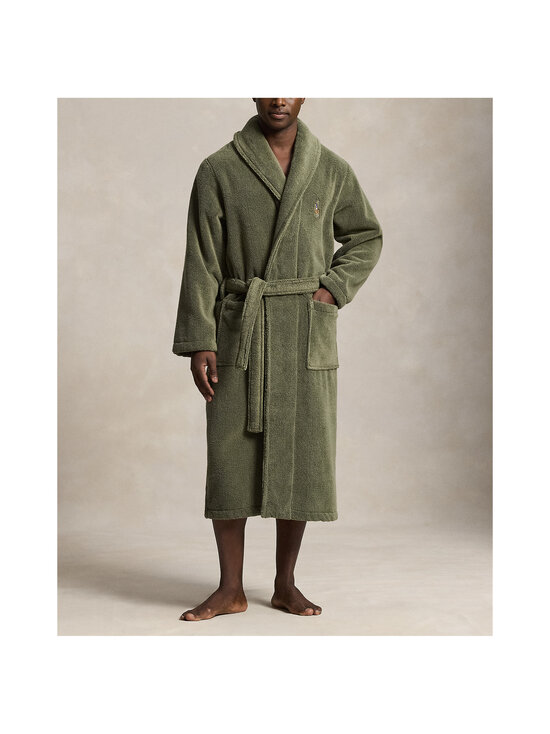 Polo Ralph Lauren - Hommikumantel Shawl Lounge - 010 CRUISE OLIVE | Stockmann - photo 2