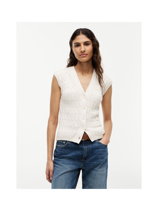 Tommy Hilfiger - Cable adīta veste - Z00 IVORY PETAL | Stockmann - photo 3