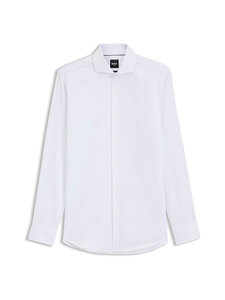 BOSS - Hank Slim Fit -kauluspaita - WHITE | Stockmann