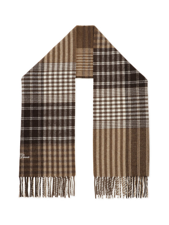 Les Deux - Signature Patchwork Check -huivi - 867 MOLÉ BROWN | Stockmann - photo 2