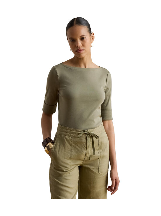 Lauren Ralph Lauren - Judy Elbow Sleeve blūze - 204 LIGHT AGAVE | Stockmann - photo 3