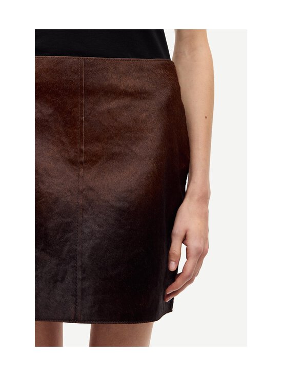 Samsoe Samsoe - Salil-nahkahame - CLR002376 DARK BROWN DIP-DYE | Stockmann - photo 5
