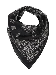 A+more - Fandana kakla lakats 50 x 50 cm - BLACK/WHITE | Stockmann