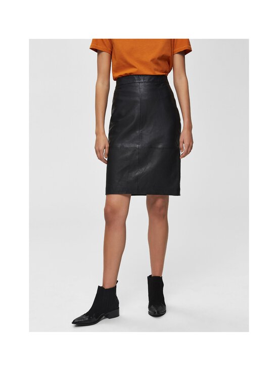 Selected - SlfMaily-nahkahame - BLACK | Stockmann - photo 6