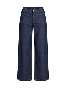 Vila - ViFlorie Rio Wide -farkut - DARK BLUE DENIM | Stockmann
