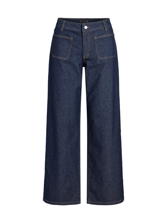 Vila - ViFlorie Rio Wide -farkut - DARK BLUE DENIM | Stockmann - photo 1