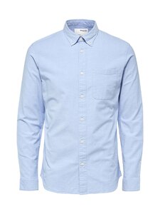 Selected - SlhRegRick-Ox Flex krekls ar apkakli - LIGHT BLUE | Stockmann